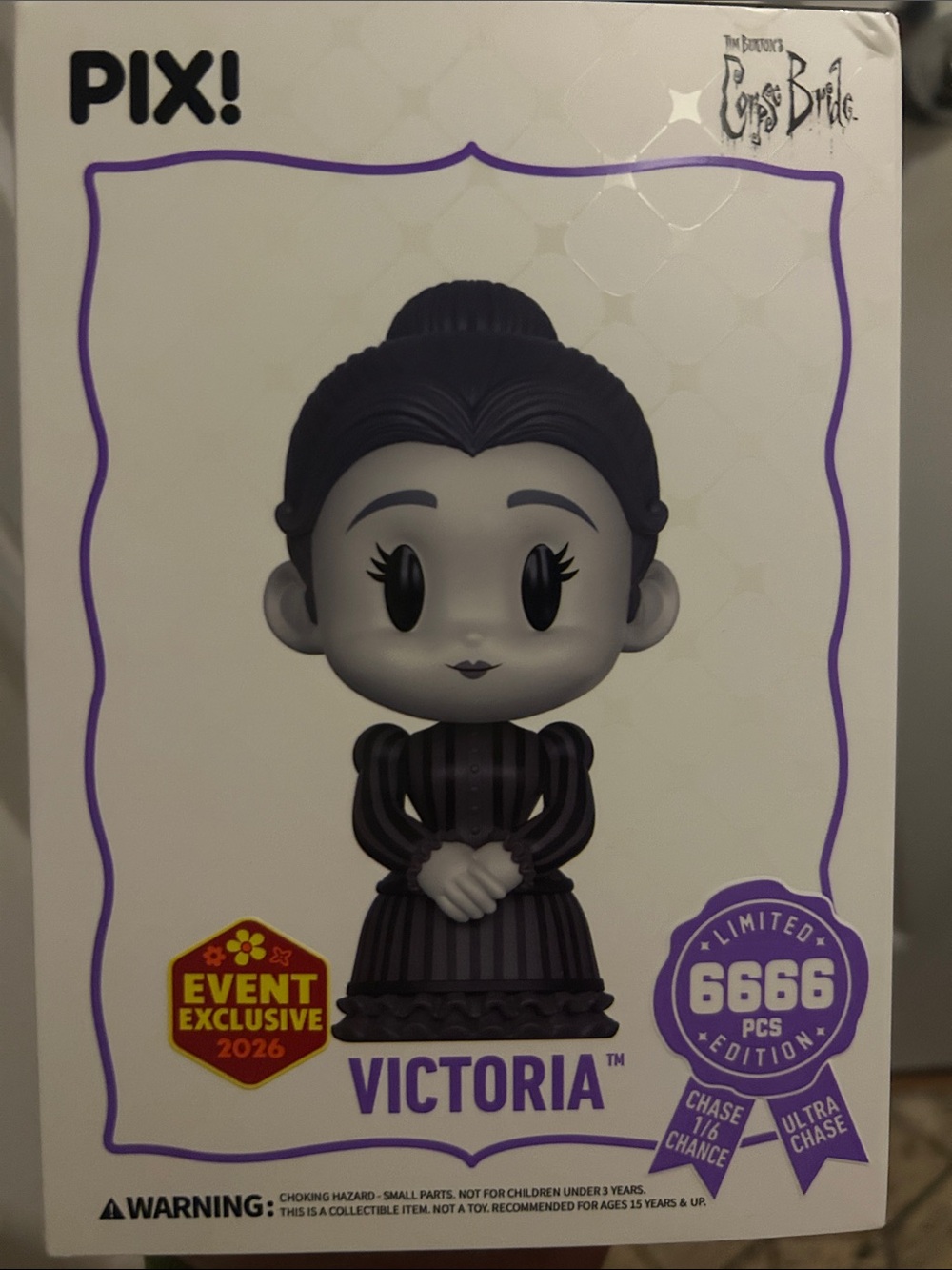 Victoria Corpse Bride Limited Edition Figure - Black/Grey